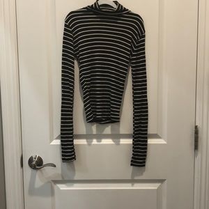 Brandy Melville Striped turtleneck